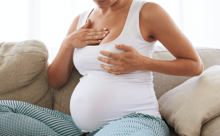 13 Nguyên nhân và cũng là lý do gây đau ngực khi mang thai cho mẹ bầu