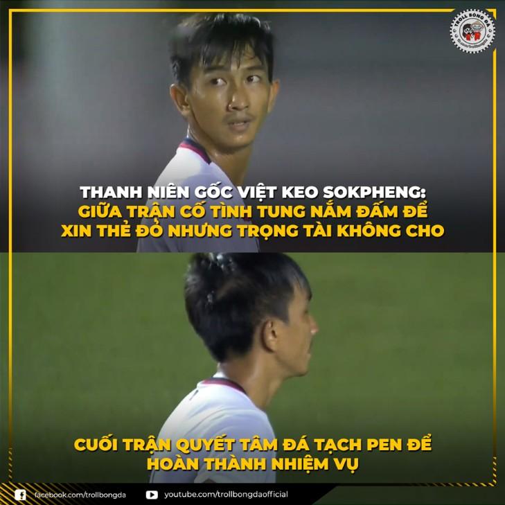 Hình ảnh hài hước vui nhộn về bóng đá Việt Nam