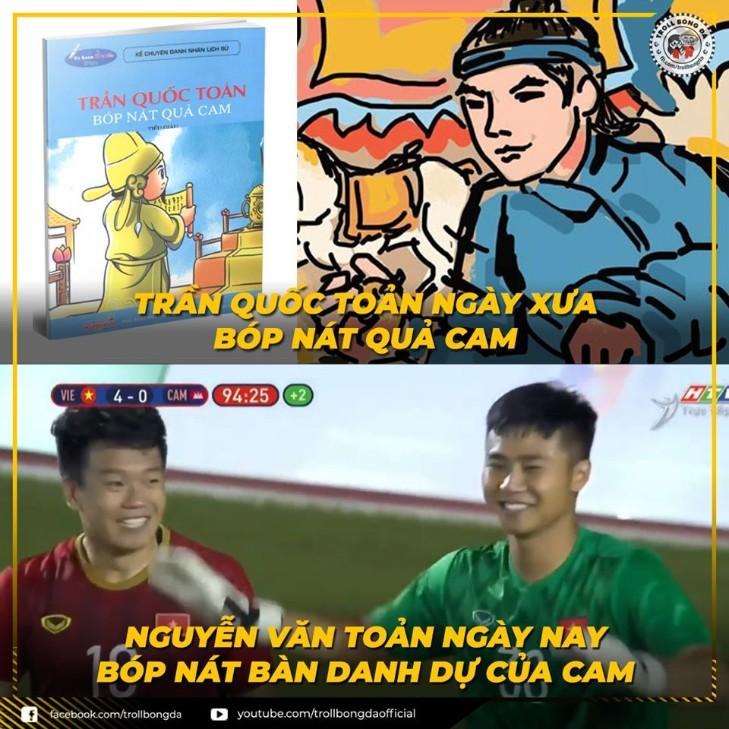 Hình ảnh hài hước nhất về Nguyễn Văn Toản