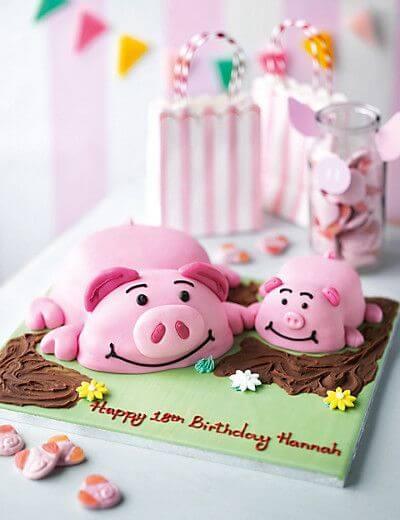 Tổng hợp 100+ ảnh bánh sinh nhật hình con heo dễ thương nhất