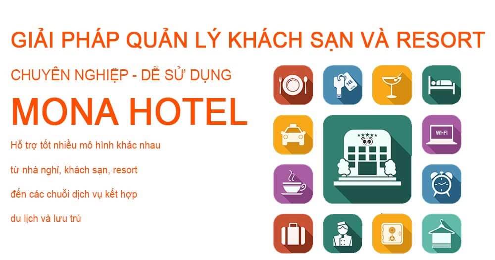 Phần mềm quản lý khách sạn Mona Hotel