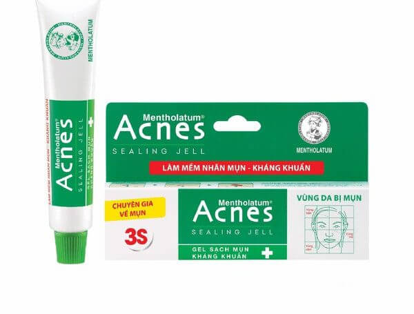 Hình 3: Sản phẩm Acnes Sealing Jell