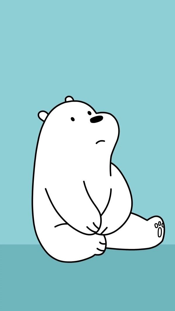 Download ảnh gấu trắng trong cartoon We Bare Bears