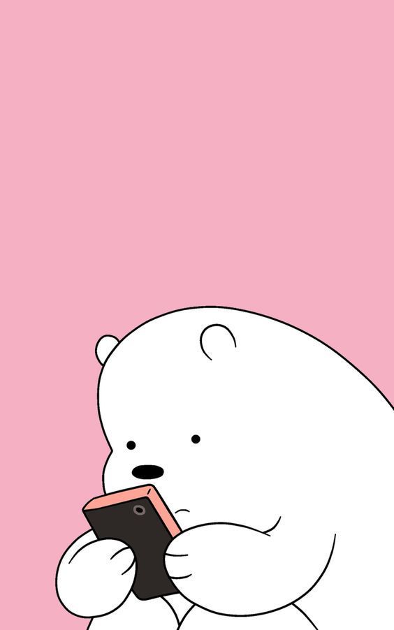 Tải ngay ảnh gấu trắng We Bare Bears cho điện thoại Iphone