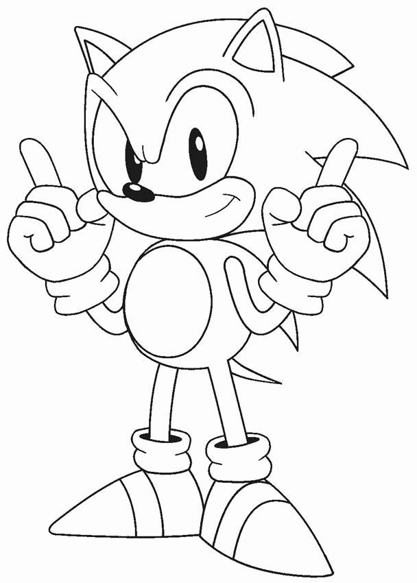 Tô màu Sonic cực cute